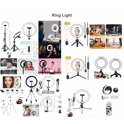 iBank ® Home Streaming Studio with Ring Light & Tripod